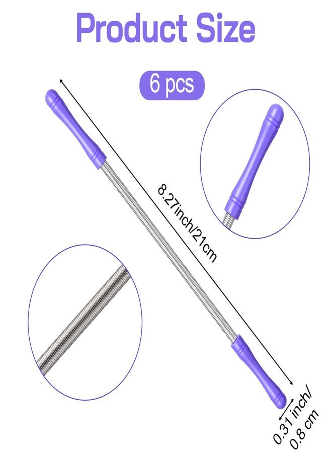 Guduling 6pcs Hair Removal Spring, Face Threading Tool, Spring Hair Remover for Face, Spring Facial Hairs Remover for Women Removing Hairs on The Cheeks, Neck, Upper Lip and Chin - Image 2